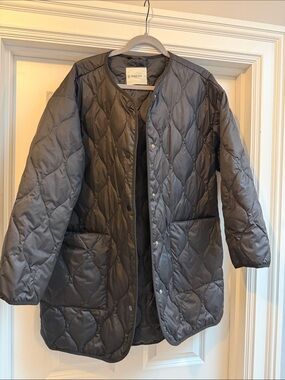Everlane Quilted Liner Jacket - NWOT Black Size XL